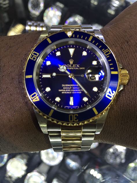 rolex blue auto de lujo|rolex blue watches.